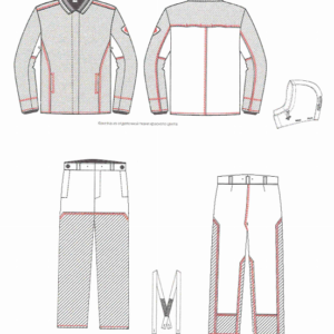 Костюм сварщика зимний "TERMIO-M13 Z", хлопок с ОП, 3 класс защиты